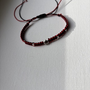 Bratara impletita din snur - bijuterii - brățări - brățări împletite - Artynos.ro