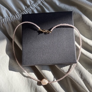 Colier cu perla baroque - bijuterii - coliere - coliere din mărgele - Artynos.ro