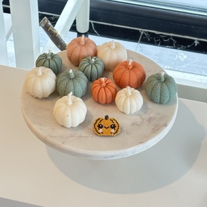 Brosa Halloween dovleac - bijuterii - broșe - Artynos.ro