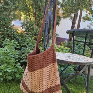 Geanta de umar crosetata - genți și portofele - genți de mână și umăr - geantă casual - Artynos.ro