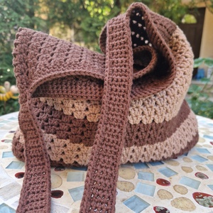 Geanta de umar crosetata - genți și portofele - genți de mână și umăr - geantă casual - Artynos.ro