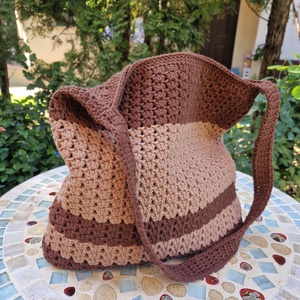 Geanta de umar crosetata - genți și portofele - genți de mână și umăr - geantă casual - Artynos.ro