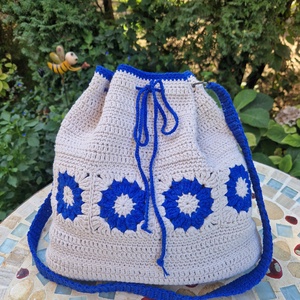 Geanta de umar crosetata, Genti si portofele, Genti de mana si umar, Geanta casual, Crosetat, Cusatura, ARTYNOS