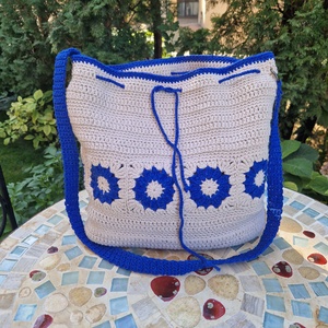 Geanta de umar crosetata - genți și portofele - genți de mână și umăr - geantă casual - Artynos.ro