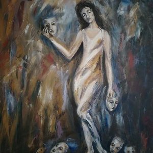 Cele sapte ispite, Arte vizuale si accesorii , Picturi, Pictura in ulei, Pictura, ARTYNOS
