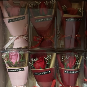 Buchet trandafir din săpun  - casă & stil de viață - accesorii pentru decorat casa - suport de flori - buchete de flori - Artynos.ro