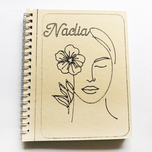 Notebook personalizat Nadia - casă & stil de viață - papetărie de hârtie - caiete și jurnal - Artynos.ro