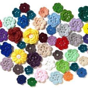 Set floricele crosetate, Accessorii si unelte, Unelte, instrumente, Instrumente pentru tricotat, crosetat, Crosetat, ARTYNOS