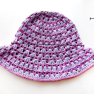 Bucket hat crosetata manual - îmbrăcăminte și modă - eșarfe, pălării, fularuri - pălărie - Artynos.ro