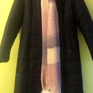 Fular cu pom-pom, Imbracaminte si moda, Esarfe, palarii, fularuri, Esarfe, Crosetat, ARTYNOS