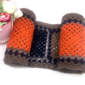 Fular crosetat manual, Imbracaminte si moda, Esarfe, palarii, fularuri, Esarfe, Crosetat, ARTYNOS