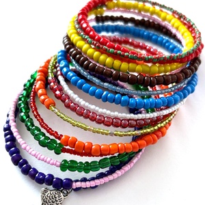 Bratara spirala multicolora, Bijuterii, Bratari, Bratari din margele, Altele, ARTYNOS