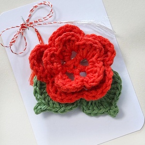 Mărțisoare crosetate - bijuterii - mărțișor - Artynos.ro
