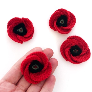 Maci crosetati, Casa & Stil de viata, Decoratiuni de casa, Accesorii florale, Buchete de flori, Crosetat, ARTYNOS