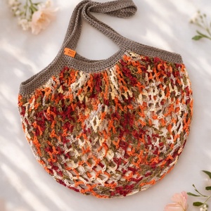 Sacosa Mesh Bag, Genti si portofele, Geanta pentru cumparaturi, Totebaguri, Crosetat, ARTYNOS