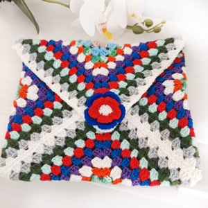 Husa crosetata pentru jurnal, agenda, carte - Artynos.ro