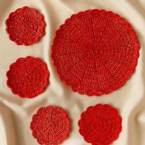 Set coastere crosetate - casă & stil de viață - echipamente de bucătărie - accesorii de servire - pahare de vin - Artynos.ro