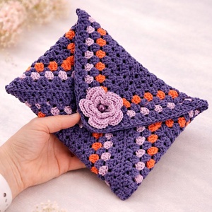 Husa crosetata pentru jurnal, agenda, carte, Carti si creatii cu tematica muzicala, cadouri, Husa de carte, Crosetat, ARTYNOS