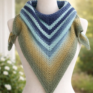 Sal lucrat manual , Imbracaminte si moda, Esarfe, palarii, fularuri, Saluri, Crosetat, ARTYNOS