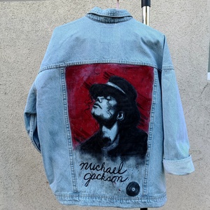 Geaca model cu Michael Jackson - îmbrăcăminte și modă - haine damă - jachetă de femei - Artynos.ro