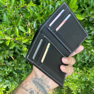 Portofel din piele naturala lucrat integral manual in Romania - geantă și husă - portofele, huse, suporturi - portofel - portofel bărbați - Artynos.ro