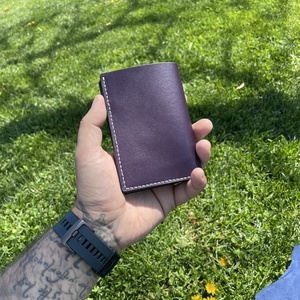 Portofel din piele naturala lucrat integral manual in Romania, Geanta si husa, Portofele, huse, suporturi, Portofel, Portofele dama, Tesatura, ARTYNOS