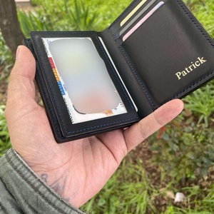 Portofel din piele naturala DUBLAT lucrat integral manual in Romania - Artynos.ro