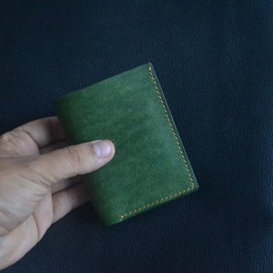 Portofel din piele naturala lucrat integral manual in Romania - genți și portofele - curele genți - Artynos.ro