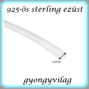 Brățară de bijuterii din argint 925: sârmă de argint EH 1,2mm 1cm -  - Artynos.ro