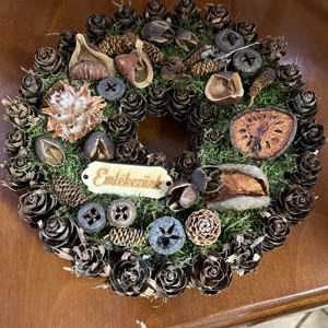 Coroană naturală, decorațiuni funerare - Ne amintim -  - Artynos.ro