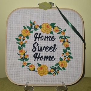 Falikép, Arte vizuale si accesorii , Imagini cu broderii, Broderii in cruciulita pe tesatura, Broderie, ARTYNOS