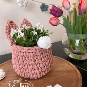 Coșuleț depozitare în formă de iepuras - casă & stil de viață - accesorii pentru decorat casa - decorațiuni de masă și decorațiuni pentru rafturi  - decorațiuni de masă - Artynos.ro