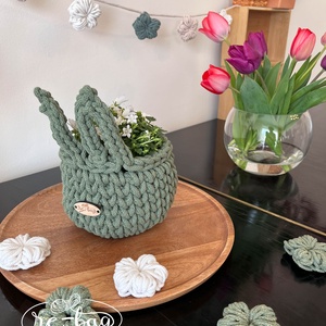 Coșuleț depozitare în formă de iepuras - casă & stil de viață - accesorii pentru decorat casa - decorațiuni de masă și decorațiuni pentru rafturi  - decorațiuni de masă - Artynos.ro