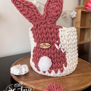 Coșuleț depozitare cu formă de iepuraș - casă & stil de viață - accesorii pentru decorat casa - decorațiuni de masă și decorațiuni pentru rafturi  - decorațiuni de masă - Artynos.ro