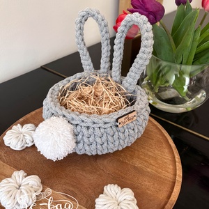 Coșuleț depozitare cu formă de iepuraș - casă & stil de viață - accesorii pentru decorat casa - decorațiuni de masă și decorațiuni pentru rafturi  - decorațiuni de masă - Artynos.ro