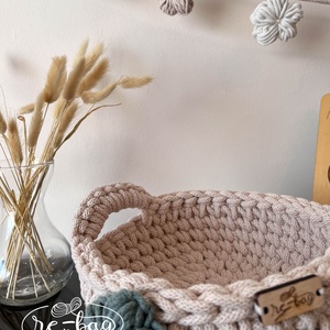 Coșuleț depozitare cu floricică - casă & stil de viață - accesorii pentru decorat casa - decorațiuni de masă și decorațiuni pentru rafturi  - decorațiuni de masă - Artynos.ro