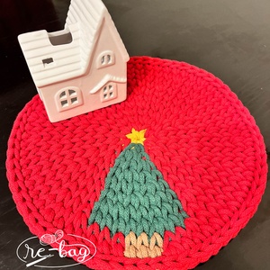 Suport/ decoratiune farfurii  de crăciun, - crăciun - decorațiuni de crăciun de casă - decor pentru masă de crăciun - Artynos.ro