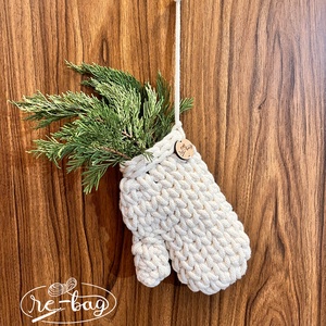 Decorațiune de ușă de crăciun- mănușă - crăciun - decorațiuni de crăciun de casă - decorațiuni pentru ușă de crăciun - Artynos.ro