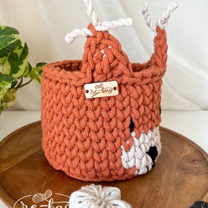 Coșuleț depozitare în formă de veveriță - casă & stil de viață - echipament pentru camera copiilor - cutie pentru jucării - Artynos.ro