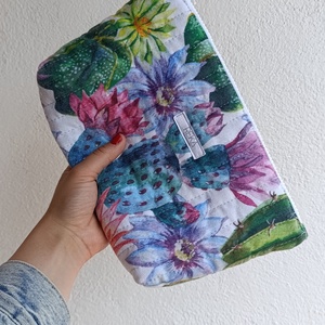 portfard/geanta cosmetica/zippered pouch/ neszesszer, Geanta si husa, Genti cosmetice, Cusatura, Patchwork, matlasare, ARTYNOS