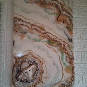 Tablou din rășină epoxidică pe MDF , Casă & Stil de viață, Accesorii pentru decorat casa, Picturi murale, Panouri și tablouri, panouri decorative, Altele, ARTYNOS