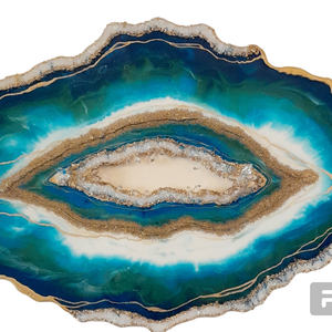 Tablou geodă din rășină epoxidică , Casă & Stil de viață, Accesorii pentru decorat casa, Picturi murale, Panouri și tablouri, panouri decorative, Altele, ARTYNOS