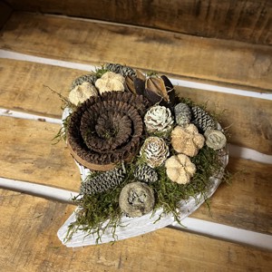 Ornament funerar cu inimă din beton - casă & stil de viață - accesorii religioase - ornamente funerare - Artynos.ro