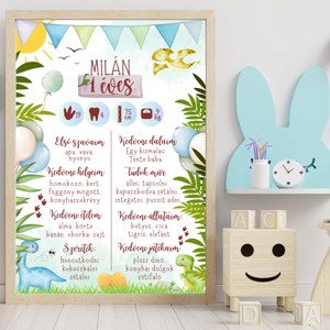 Poster aniversar Dino, poster aniversar - produs digital, , , ARTYNOS
