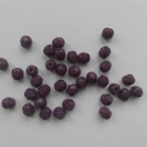 Margele cehe din sticla fatetata - 4mm - 100 buc / pachet - violet, , , ARTYNOS