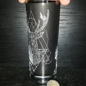 Design geometric cu cerbi -  - Artynos.ro