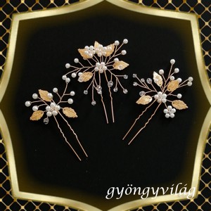 Bijuterii, ornamente de par, catarame de par: nunta, mireasa, ornament de par casual, ES-H-SZ03 set de 3, , , ARTYNOS
