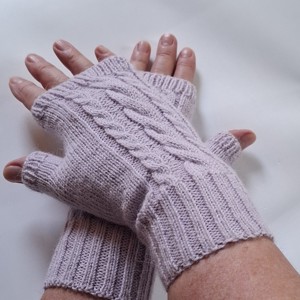 Manusi tricotate manual, incalzitor de mana, incalzitor de incheietura. - Artynos.ro
