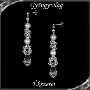 Seturi de bijuterii: nunta, mireasa, set de bijuterii casual, cristale swarovski SSZ-ESWF 05-1 -  - Artynos.ro