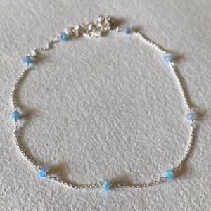 Colier din argint cu opal -  - Artynos.ro